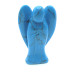 Angel 40mm Figurine - Howlite Turquoise 12 pcs bulk pack