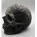 Extra Large Carving - Skull (5 x 3.5 x 4.5H inches) - Volcanic Rock