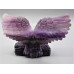 Extra Large Carving - Owl (5 x 2 x 3.5H inches) - Amethyst