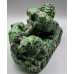 Extra Large Carving - Lion Family (8 x 4 x 5H inches) - Ruby Zoisite