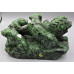 Extra Large Carving - Lion Family (8 x 4 x 5H inches) - Ruby Zoisite