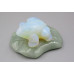 Frog on Lily Pad 1.5 Inch Figurine - Assorted Stones