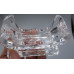 Plastic Crystal Like Plate Display (1.25" x 3.25") for Tree of life plate (80mm) - hold 0.6 inch wide plate