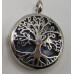 GP Round - Caged Tree of Life Gemstone Pendant- assorted stones available!