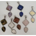 GP Teardrop - Diamond shape with Teardrop Gemstone Pendant- assorted stones available!