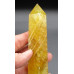 Gemstone Points Pack - Fluorite (Golden) - 5 pcs Packs about 4 inch