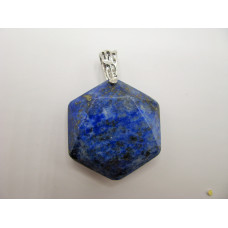 GP Hexagon Shaped Gemstone Pendant- assorted stones available!