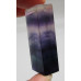 GP Rectangle - Fluorite (Rainbow) Rectangle Shape Pendant (About 0.5 x 0.5 x 1.5 inch H) - 5 pieces Pack