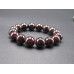 12 mm Gemstone Bracelet -  Garnet