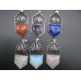 GP Half n Half Gemstone Pendant- assorted stones available!