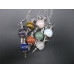 Pendulum Shaped Gemstone Pendant #3- assorted stones available!