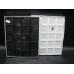 Plastic gift Box 4cm x 4cm -20pc pack in black or white