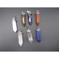 GP Point - Slim Point Pendant - Assorted Stones