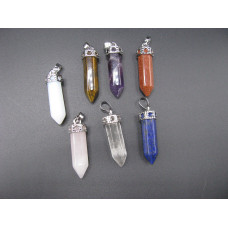 GP Point - Slim Point Pendant - Assorted Stones