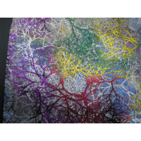 Organza - Tree of Life Organza Pouch 13 x 16 cm (5.15 x 6.25 Inch) 12 piece pack - White