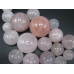 Gemstone Spheres in assorted sizes - 0.5 kg size - Rose Quartz