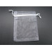 Economy Organza Pouch Large 10cm x 12cm 100pc pk 12 colors Available