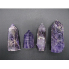 Gemstone Points - Amethyst Banded - Style 1