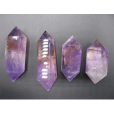 Gemstone Points Pack - Amethyst Double End Point - 5 pcs pack (About 2 inch)