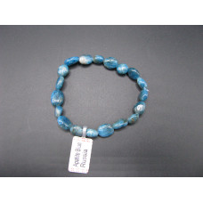 Irregular Gemstone Bracelet - 10 pcs pack - Apatite Blue