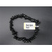 7 Inch Stretch Chip Bracelet - Black Spinel  -10 pcs pack