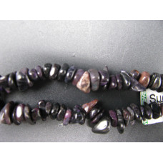 30-34 Inch Chip Necklace - Sugilite  - 10 pcs pack