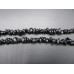 30-34 Inch Chip Necklace - Black Spinel - 10 pcs pack