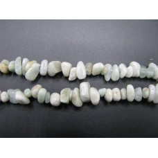 30-34 Inch Chip Necklace - Jadeite - 10 pcs pack