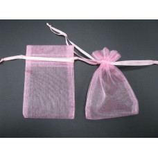 Organza Pouch XLarge 12 piece pack - Pink