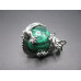 GP Round - Large Dragon Wrapped Gemstone Pendant - Assorted Gemstones