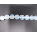 16 inch 8 mm Faceted Gemstone Round Bead Strand - Opalite