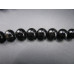 16 inch 10 mm Gemstone Round Bead Strand - Black Agate