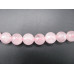 16 inch 10 mm Gemstone Round Bead Strand - Rose Quartz