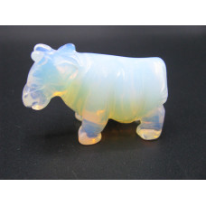 Cow 1.5 Inch Figurine - Opalite