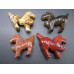 Horse Pacing 2.25 Inch Figurine - Assorted Stones