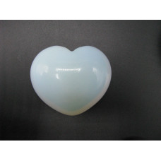 Large Gemstone Heart 1.75 Inch - 10 pcs pack (Puff)  - Opalite