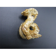 Snake (Cobra) 2.25 Inch Figurine - Picture Jasper