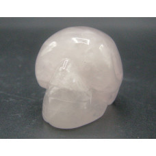 Skull 1.5 Inch Figurine - Rose Quartz