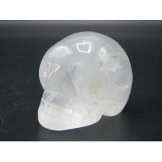 Skull 1.5 Inch Figurine - Fused Clear Quartz