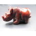 Rhino 2.25 Inch Figurine - Rainbow Jasper