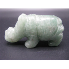 Rhino 2.25 Inch Figurine - Aventurine