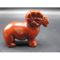 Ram 1.5 Inch Figurine - Rainbow Jasper