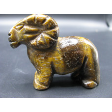 Ram 1.5 Inch Figurine - Tiger Eye