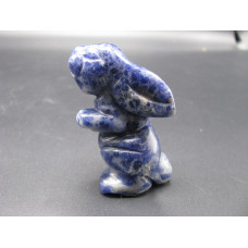 Rabbit (Hands Up) 1.5 Inch Figurine - Sodalite