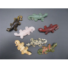 Lizard 1.5 Inch Figurine - Assorted Stones