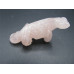 Lizard Climbing 1.5 Inch Figurine - Rose Quartz