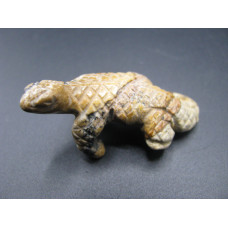 Lizard Climbing 2.25 Inch Figurine - Picture Jasper