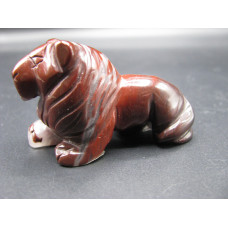 Lion 2.25 Inch Figurine - Rainbow Jasper