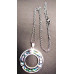 Stainless Steel Gemstone Pendant with chain- 2 styles available!