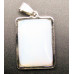 Stainless Steel Gemstone Pendant- several styles and stones available!